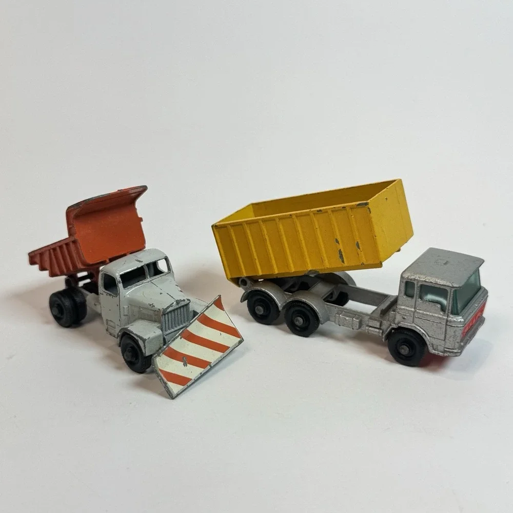 Vintage Matchbox Lesney 60's Utility Vehicles Lot of 8 Made In England - As Is